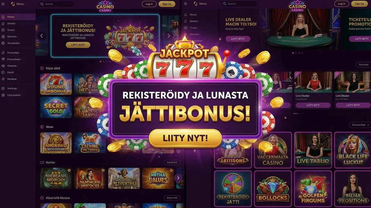 Rekisteröidy bonuksen kanssa